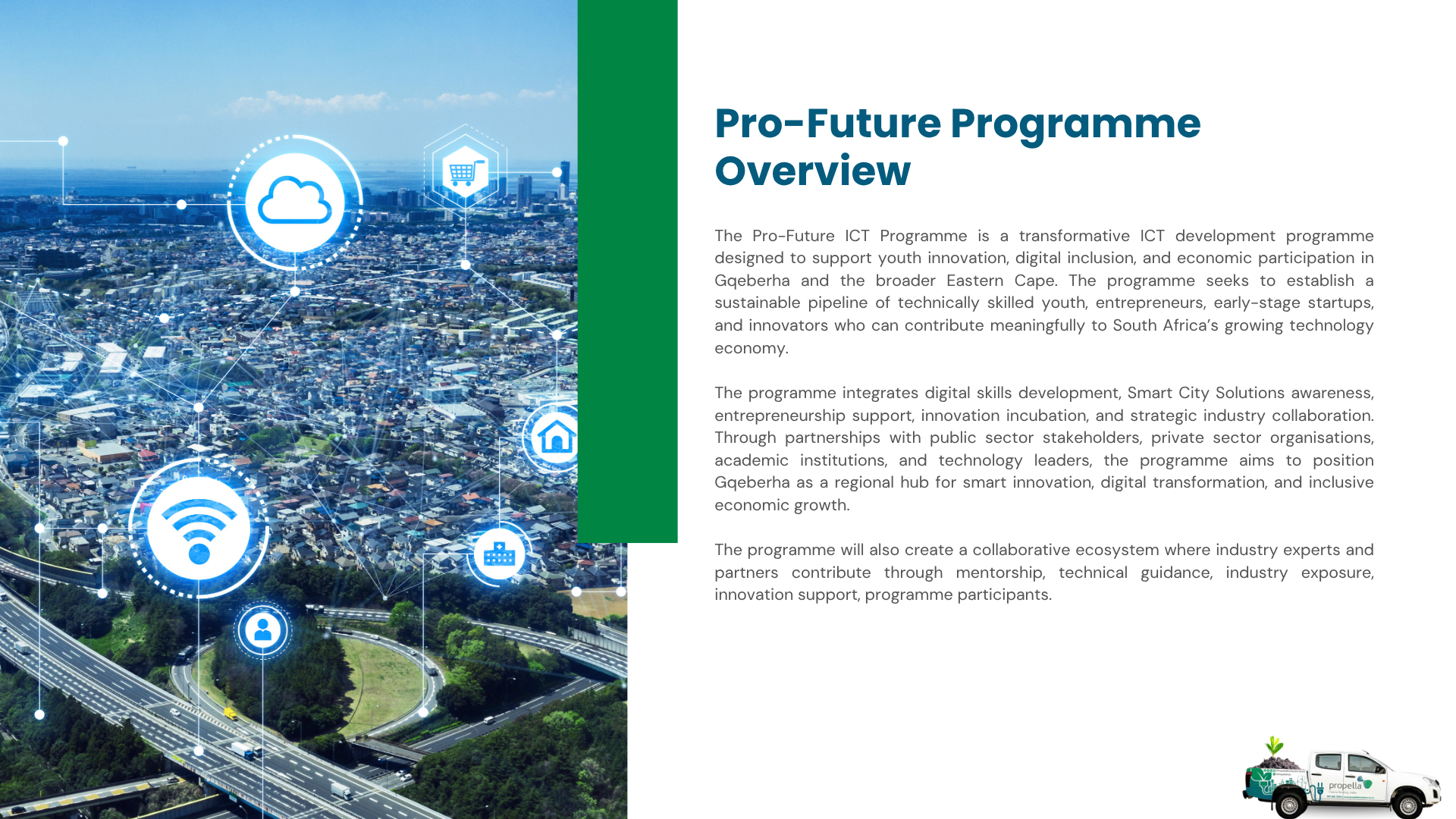 ProFuture ICT Programme slide 1